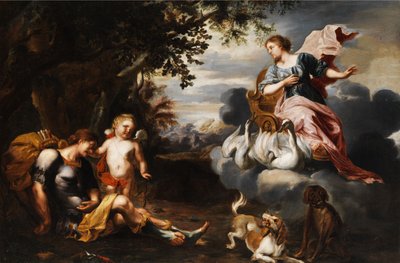 Venus und Adonis von Unknown
